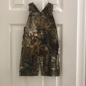Realtree infant overalls 0-3 months
